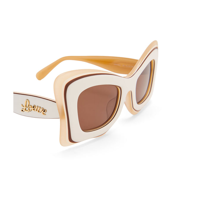 LW40140U PAULAS IBIZA 25e Avorio Acetate Occhiali Sole