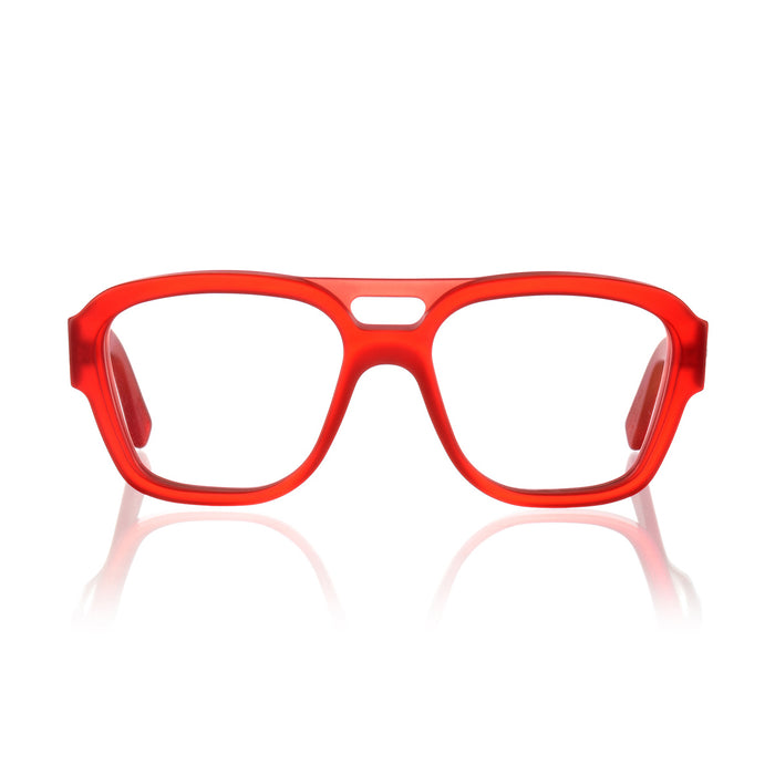 Bert C16 Matte Vamp Arancione Acrylic Occhiali Vista