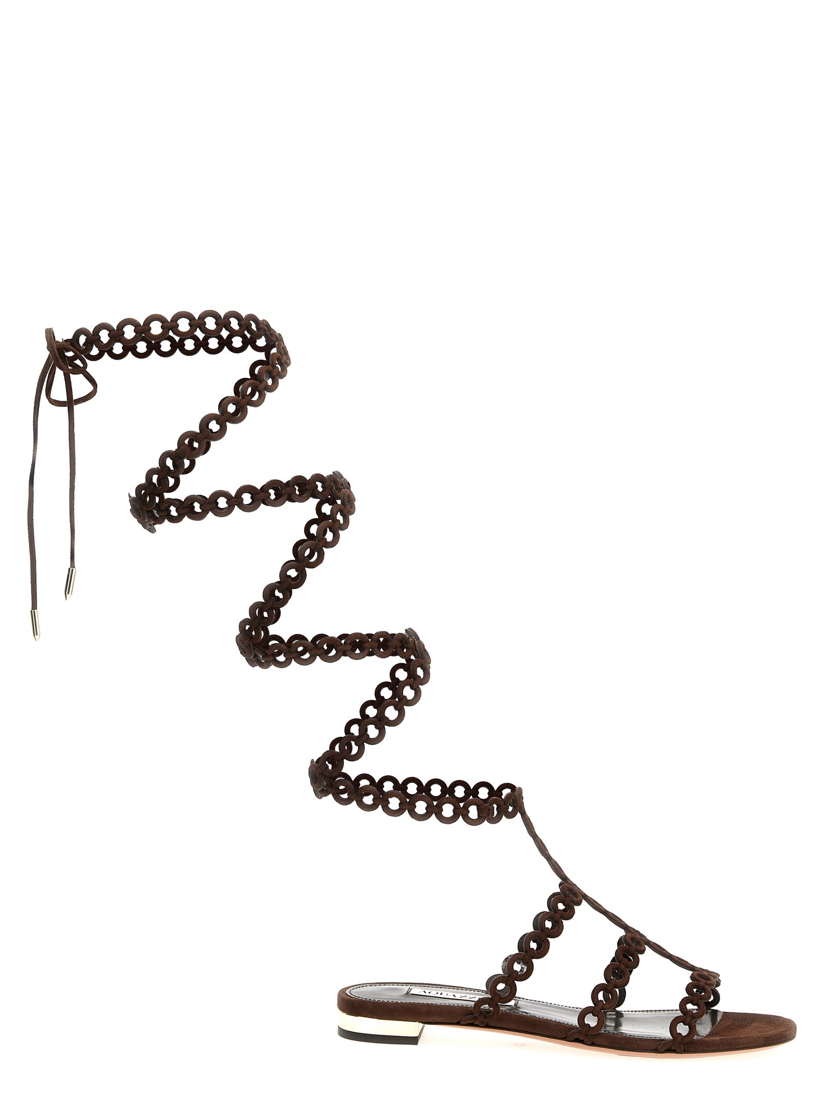 Infinity Chain Gladiator sandals Brown