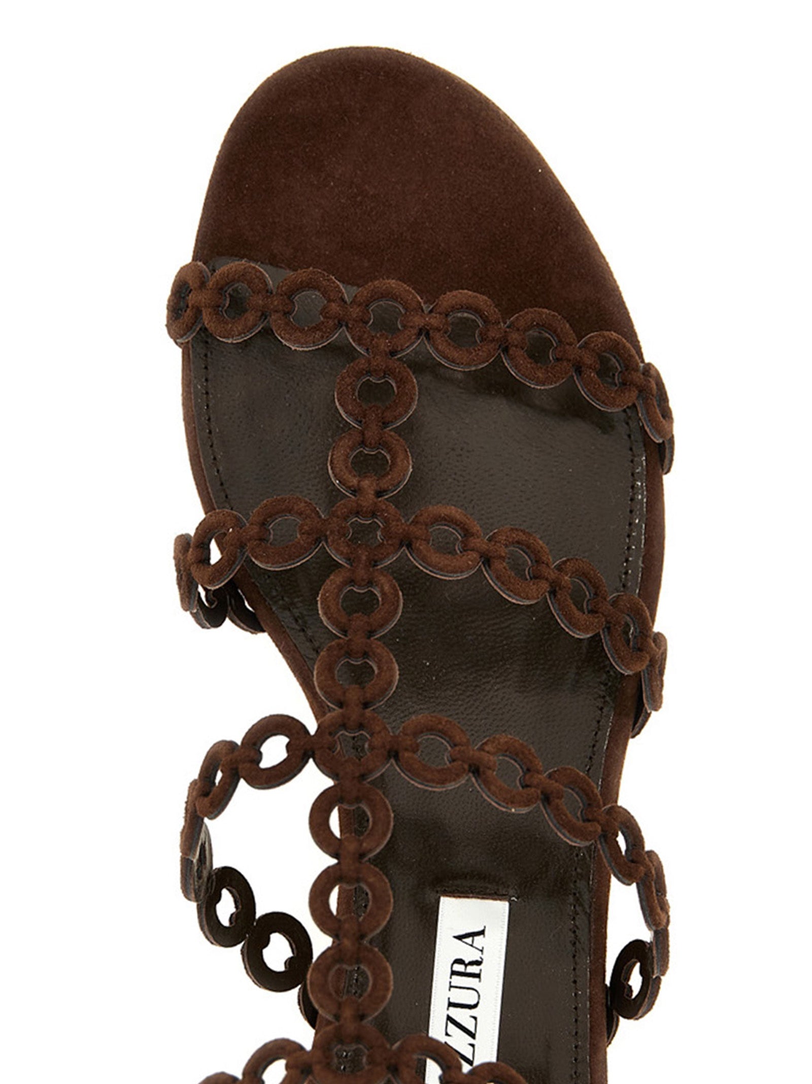 Infinity Chain Gladiator sandals Brown