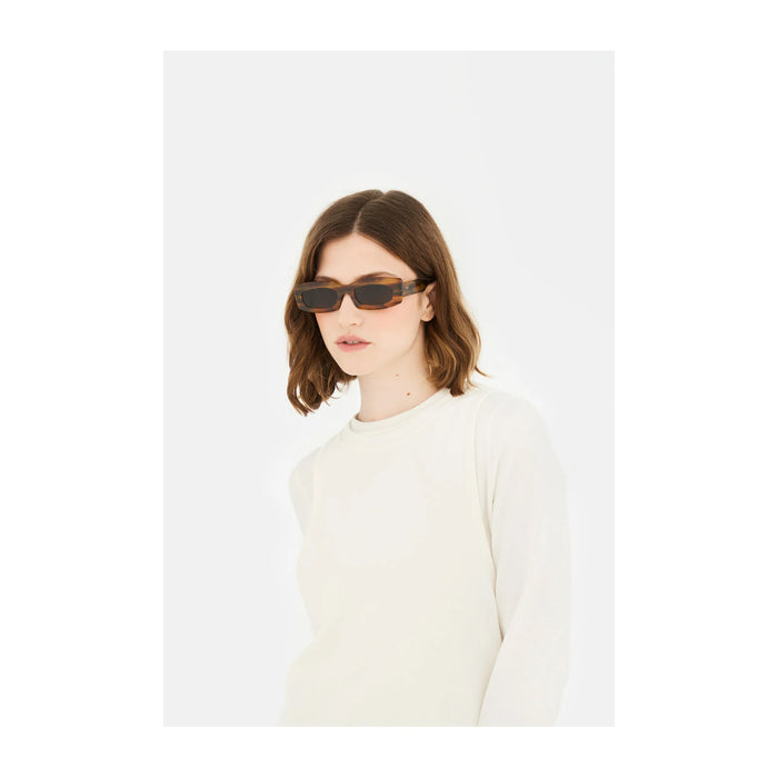 Retrosuperfuture ZAGA TANGERI Havana Marrone Acetate Occhiali Da Sole