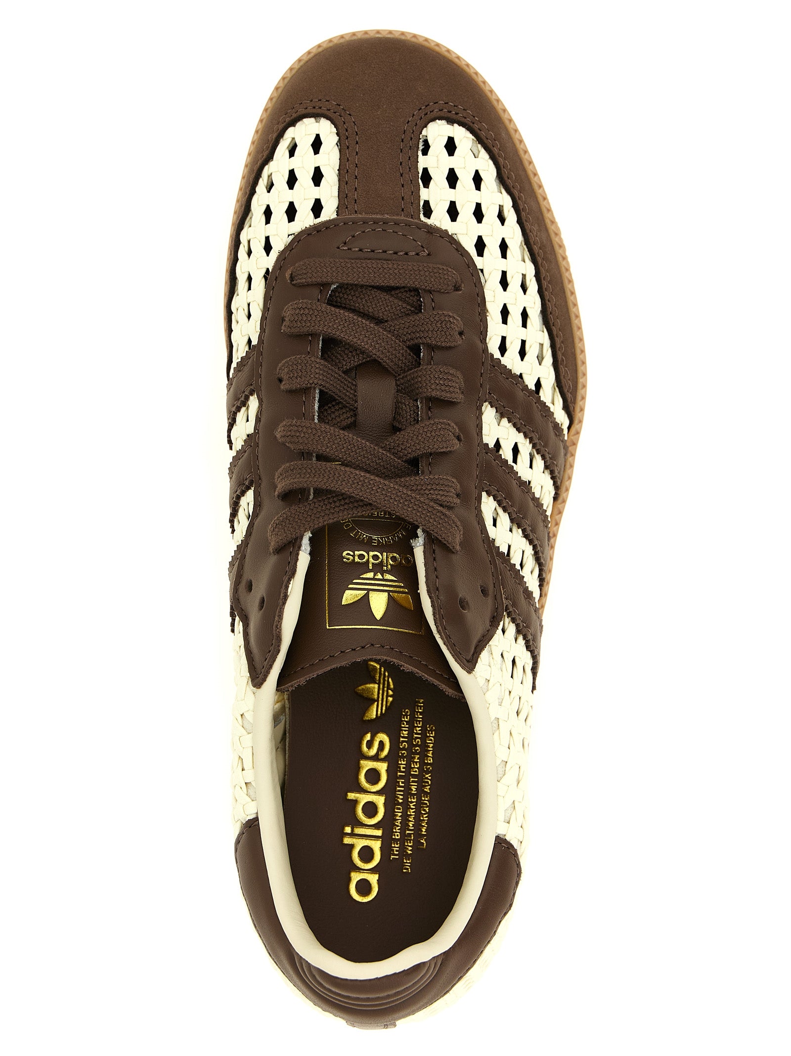 Samba Og Sneakers Brown Calfskin Leather (bos Taurus)