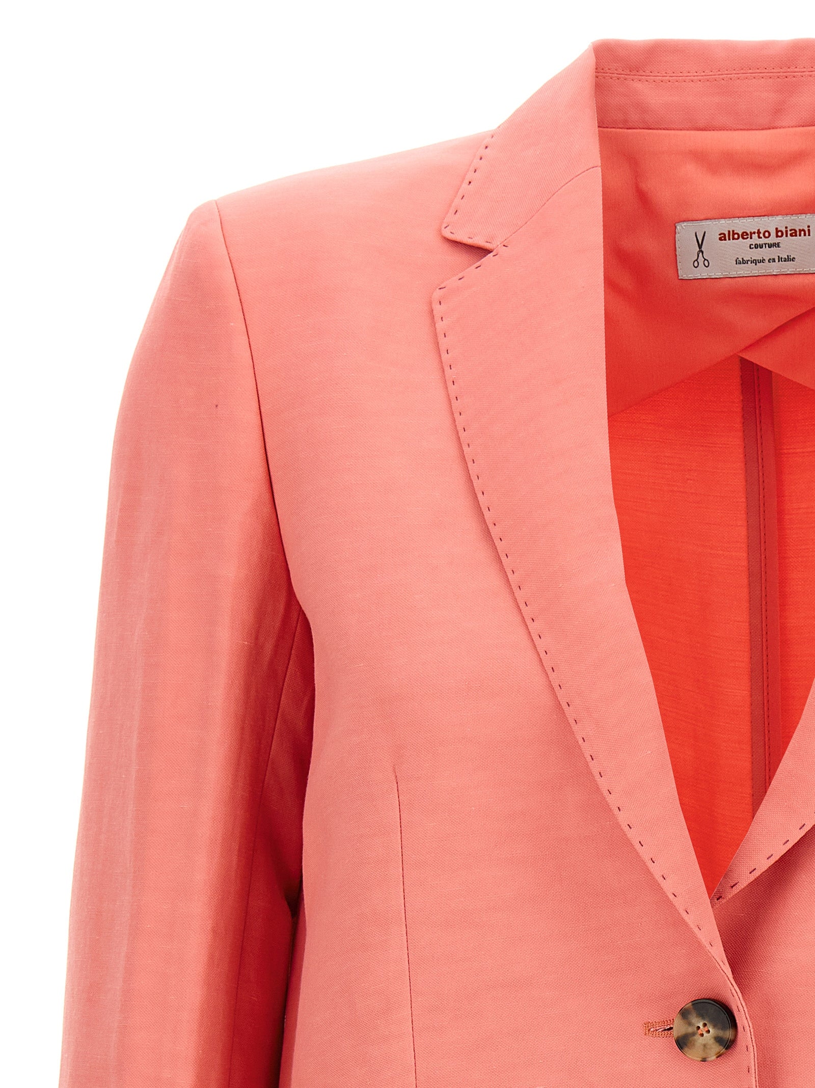 America blazer Pink Viscose Blazer, Suits