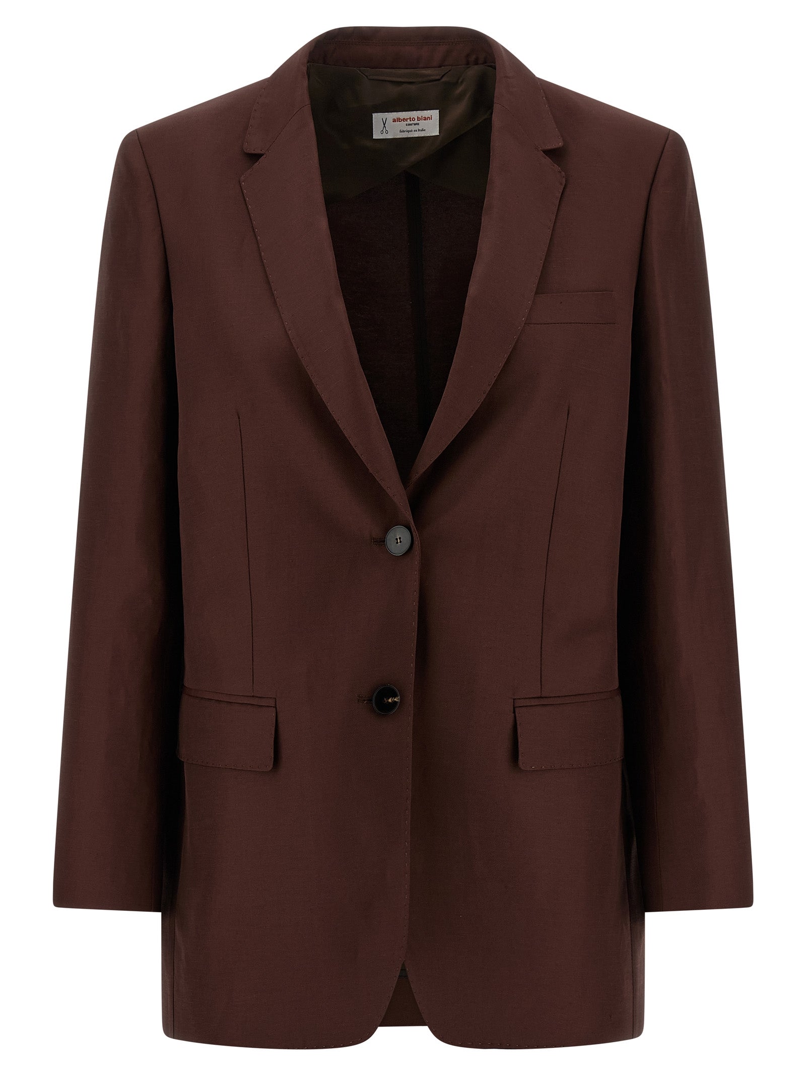 America blazer Brown Viscose Blazer, Suits