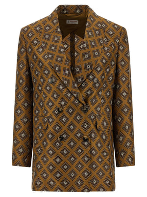 Alberto Biani Tie-print Blazer