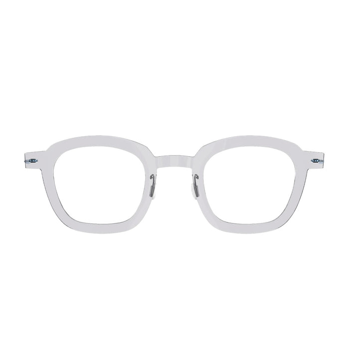 Lindberg N.O.W. 6587 C07-P20 Transparent Grey-Light Blu Grigio Acetate/titanium Occhiali Da Vista