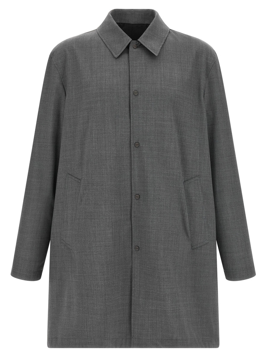 Herno Flight Line Jacket — Gray
