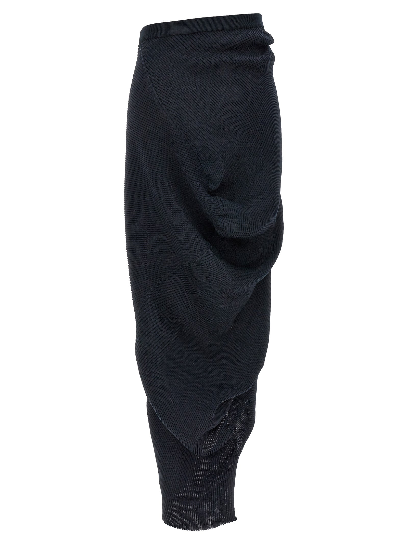 Aerate skirt Blue Polyester