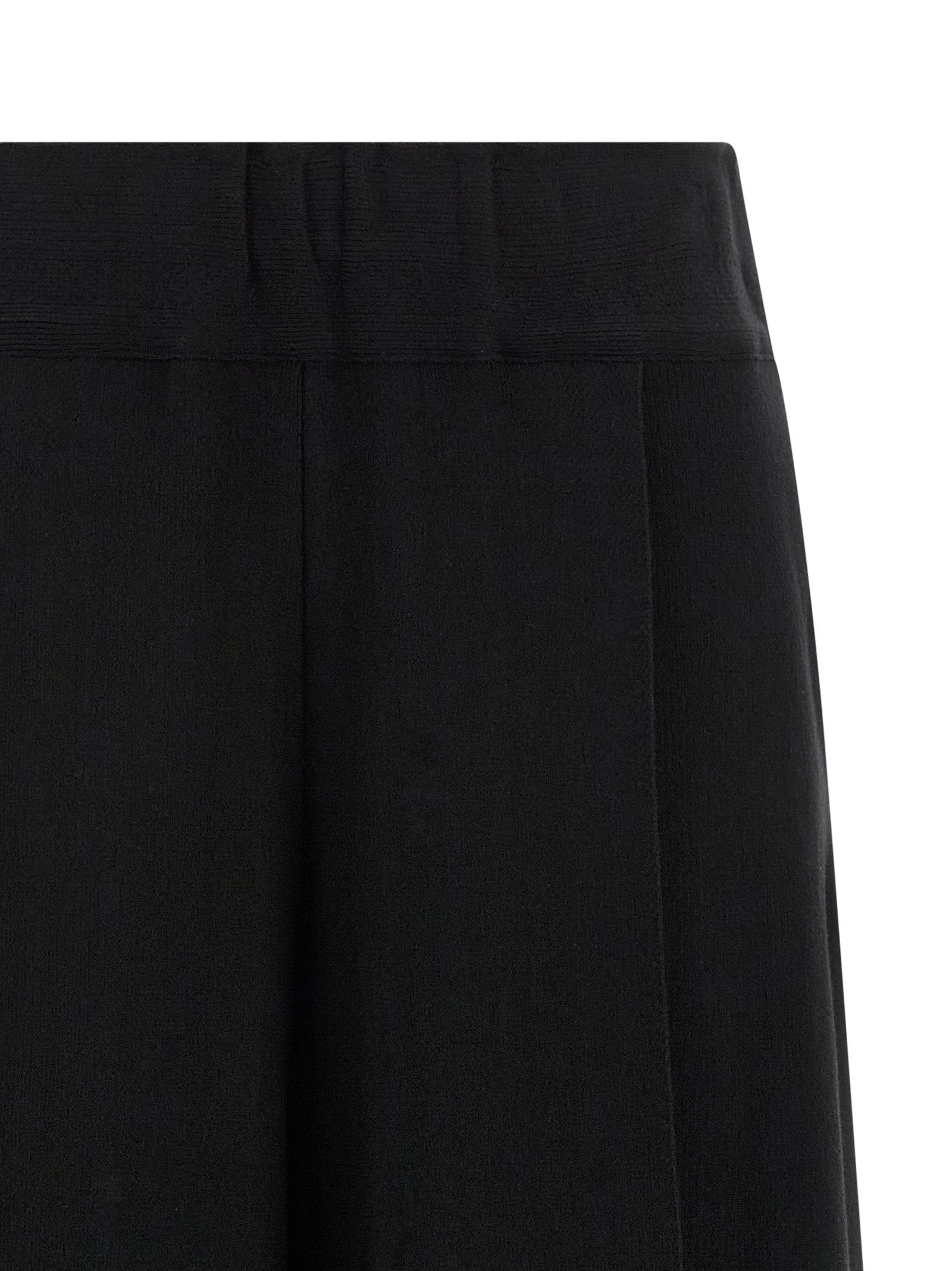 Campagne pants Black Cotton Nylon Polyurethane