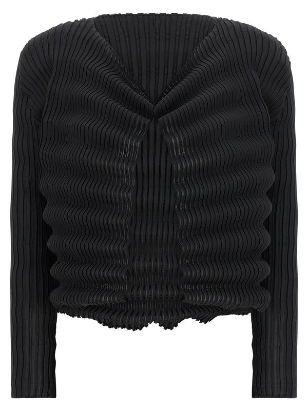 Issey Miyake Cardigan — Black