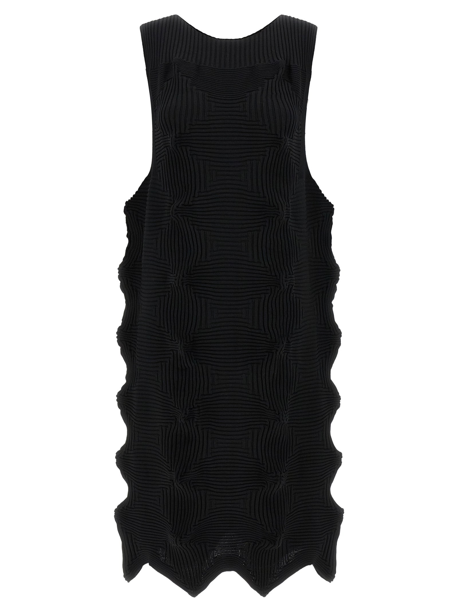 Linkage Dress Black Polyester