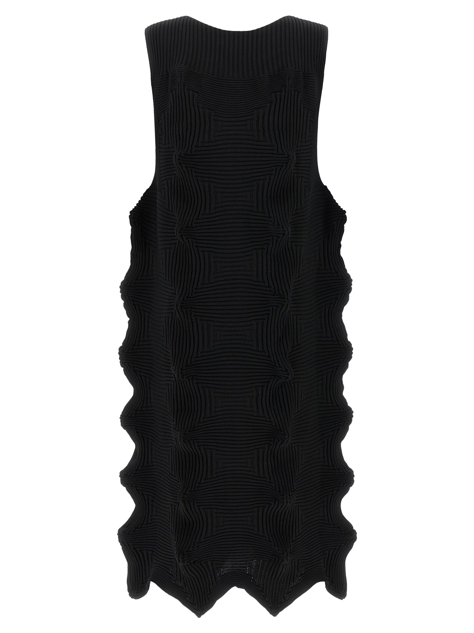 Linkage Dress Black Polyester
