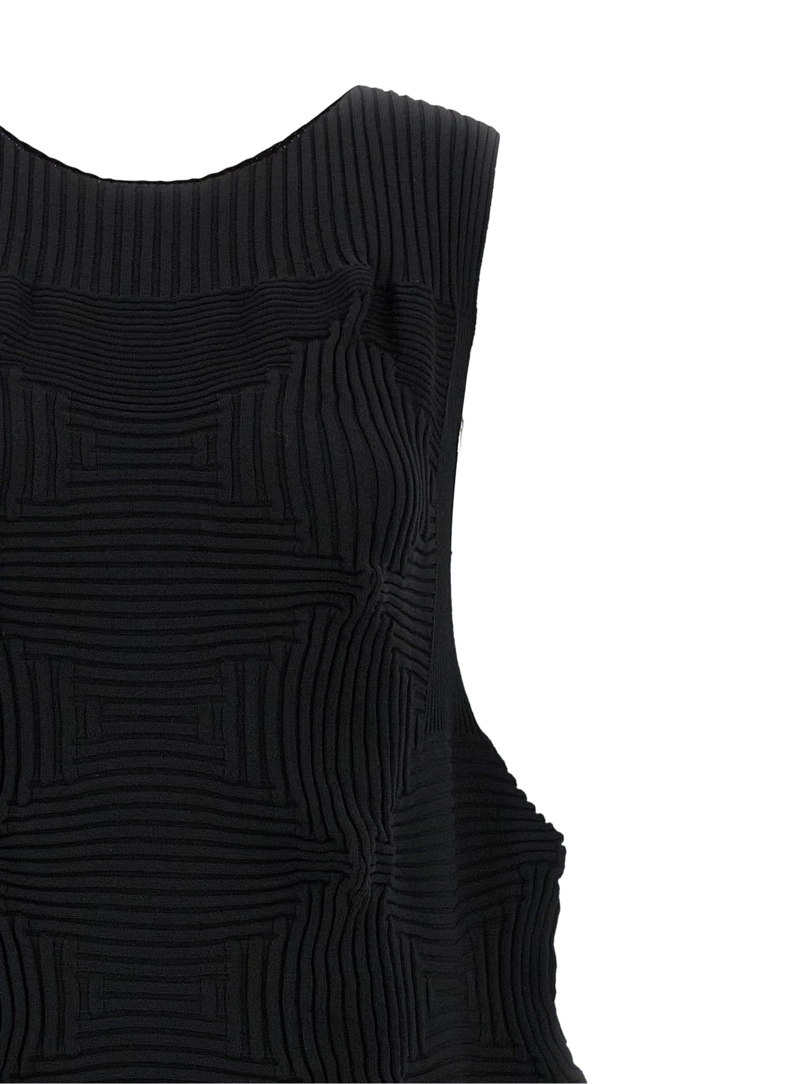 Linkage Dress Black Polyester