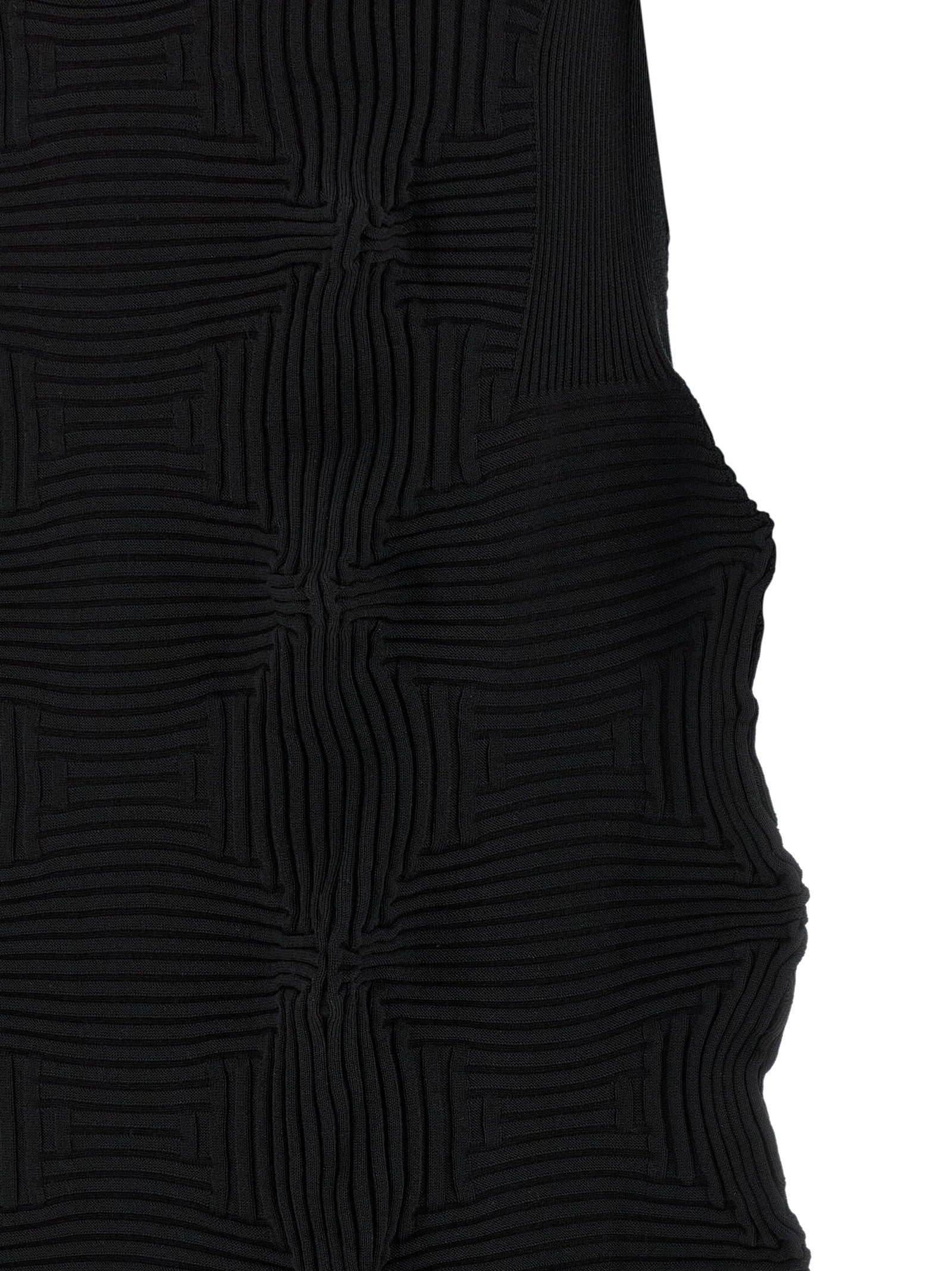 Linkage Dress Black Polyester