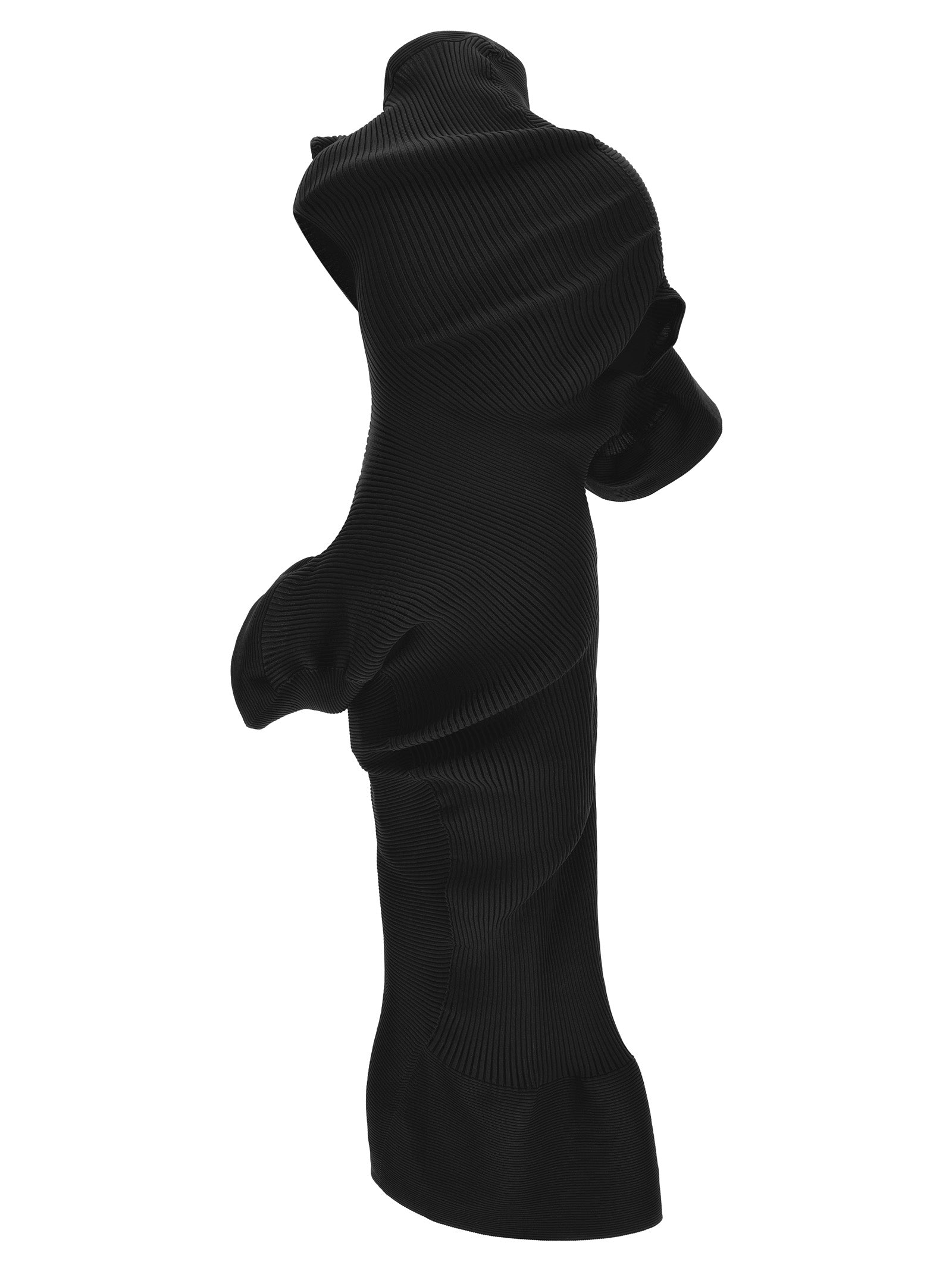 Life Form Dress Black Polyester