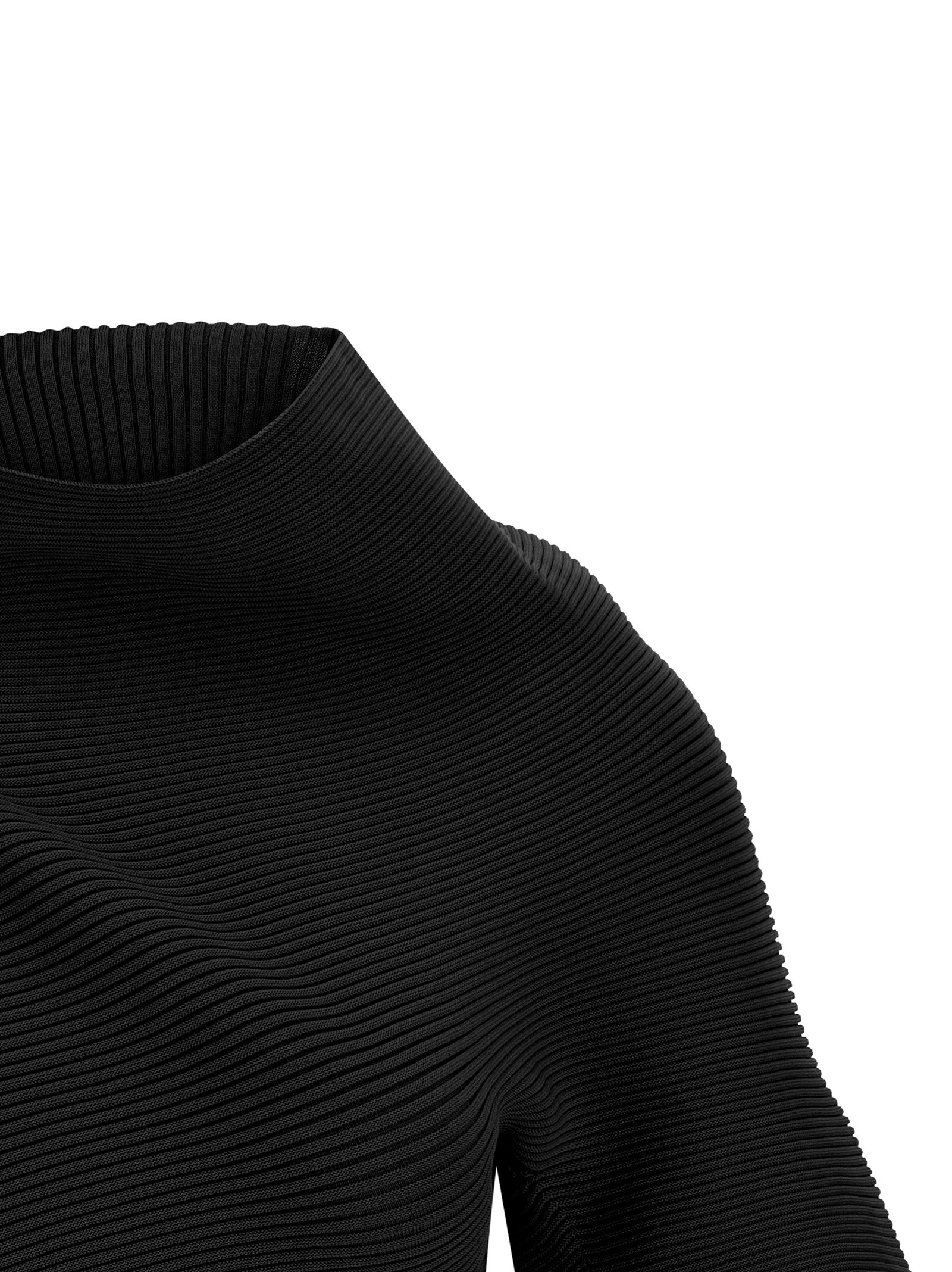 Life Form Top Black Polyester Tops