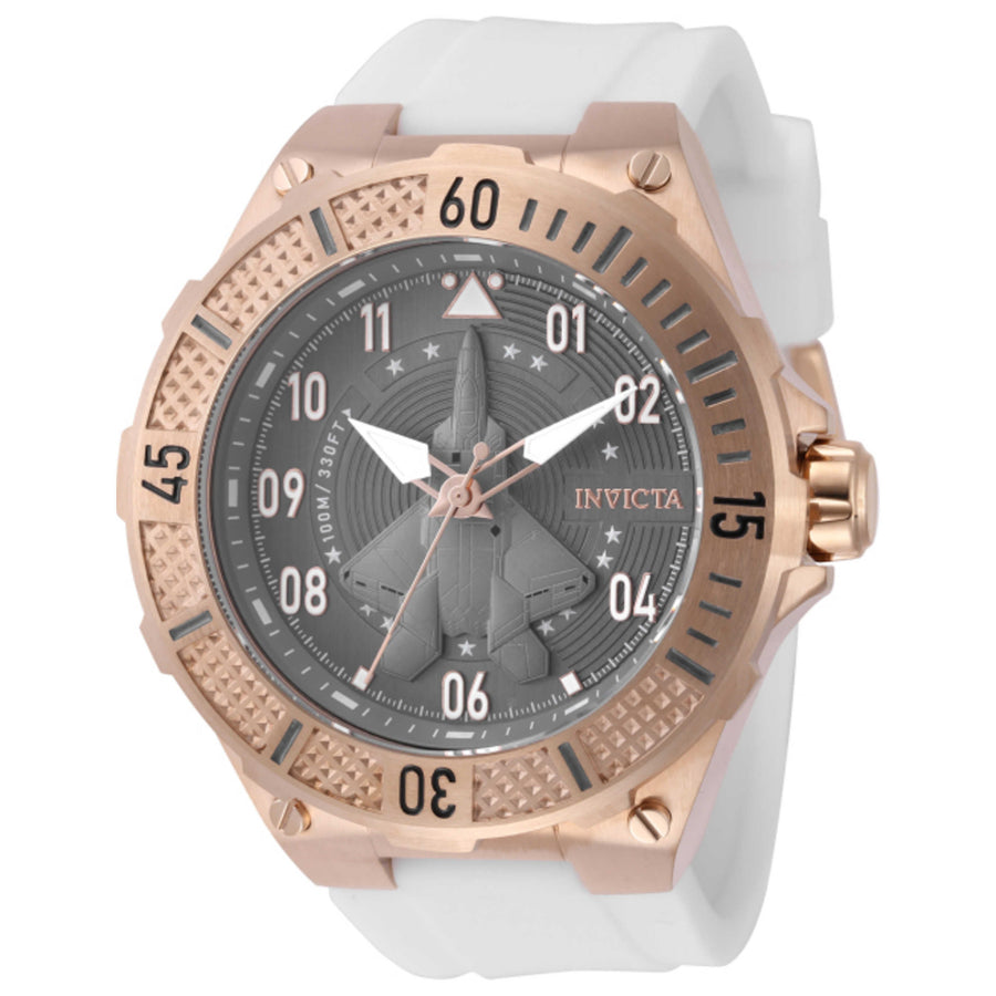 Invicta Mens Aviator 50mm Quartz Watch In-50644 One Color Watches