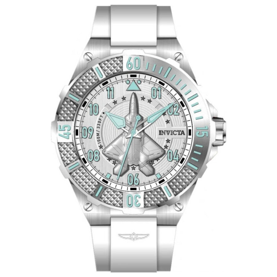Invicta Mens Aviator 50mm Quartz Watch In-50667 One Color Watches