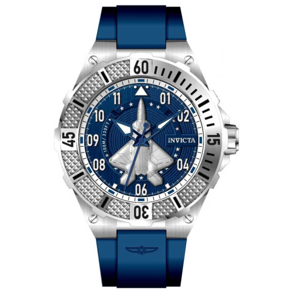 Invicta Mens Aviator 50mm Quartz Watch In-50670 One Color Watches
