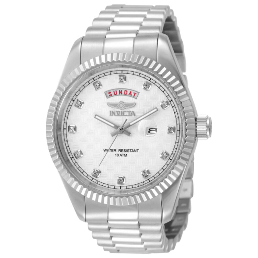 Invicta Mens Diamond Specialty 43mm Quartz Watch In-51045 One Color Watches