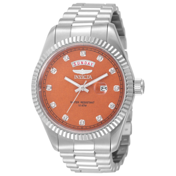 Invicta Mens Diamond Specialty 43mm Quartz Watch In-51046 One Color Watches