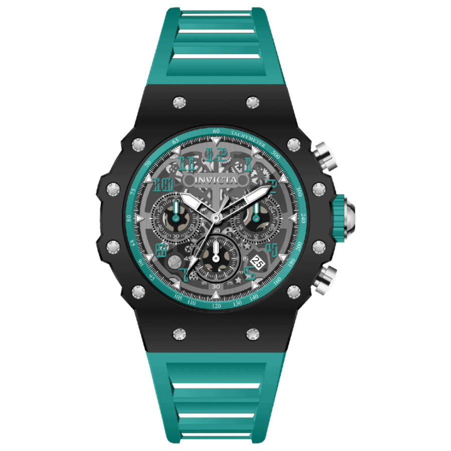 Invicta Mens Racing 43.5mm Quartz Watch In-69664 One Color Watches