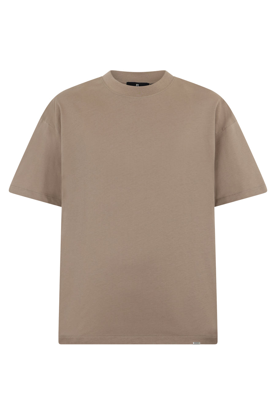 T-Shirt Short Sleeve Beige Cotton T-shirts