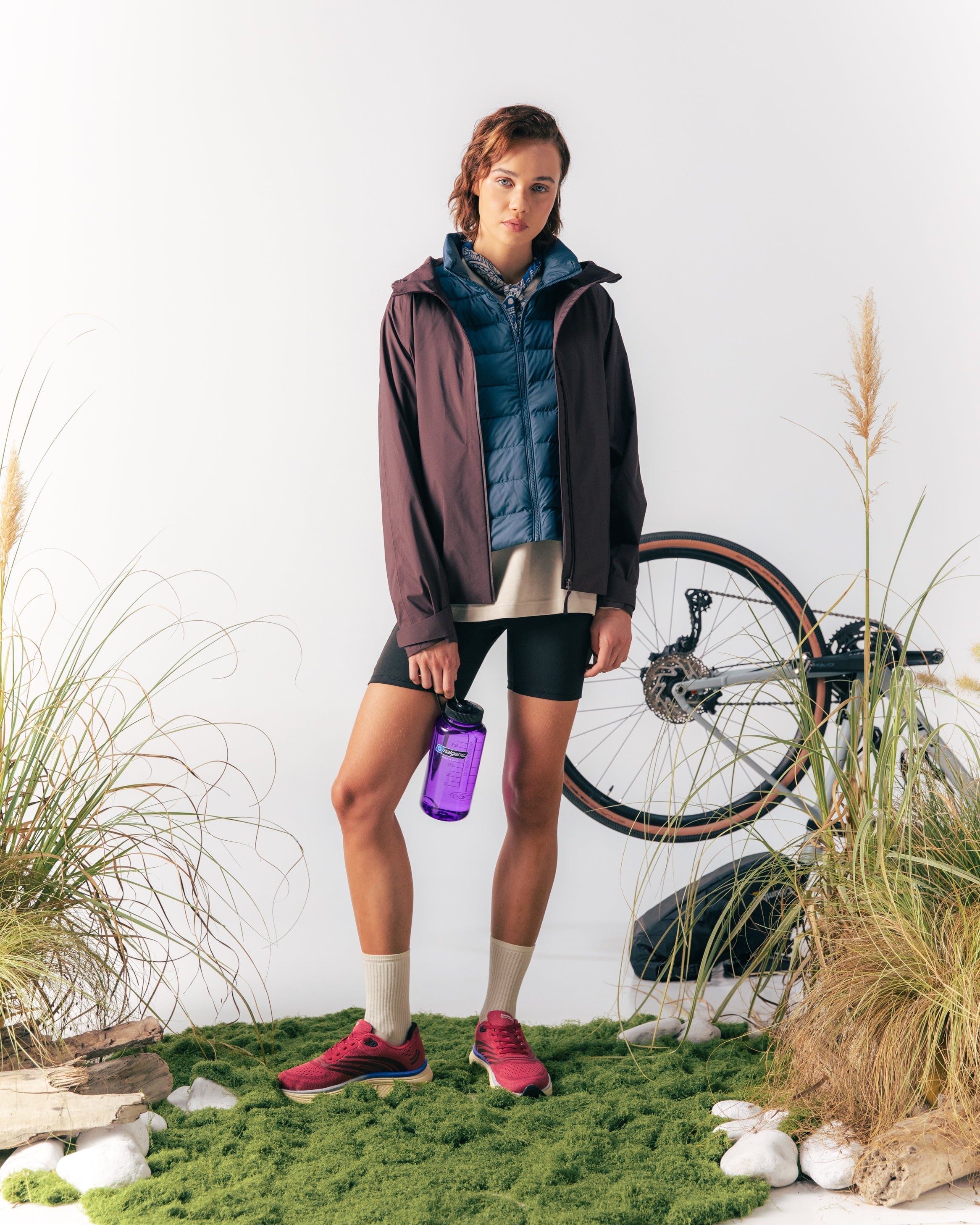Speed 01 07 Bordeaux Running Sneakers