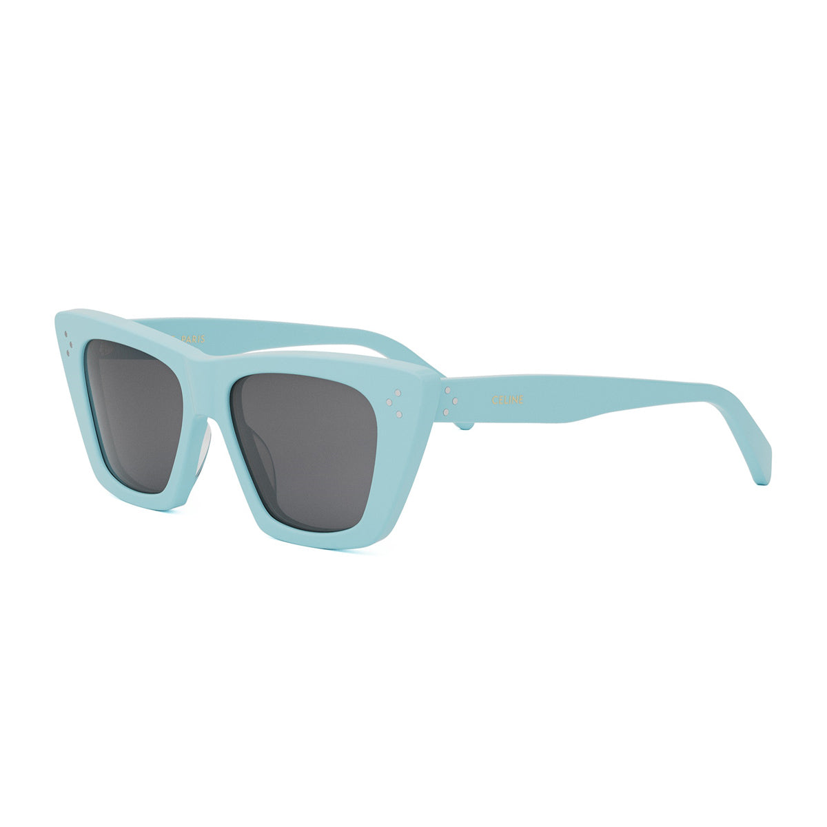 Celine CL40187I 3 Dots 84A Light Blue Turchese Acetate Occhiali Da Sole