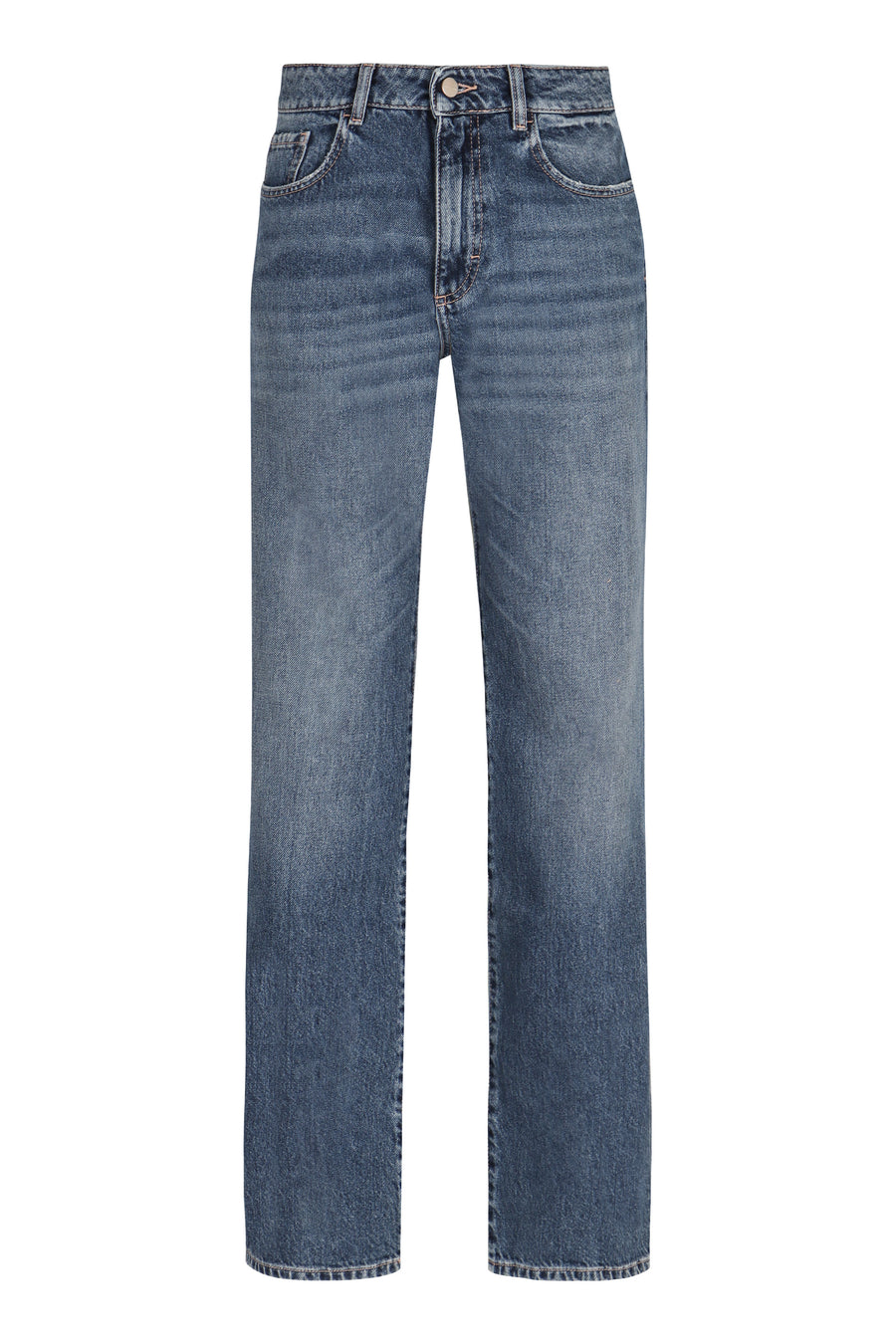 Iris Straight Leg Jeans Denim Cotton Straight-leg