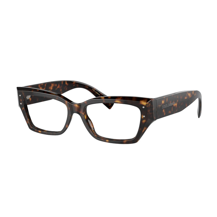DG3387 Linea DG SHARPED 502 Havana Marrone Acetate Occhiali Vista