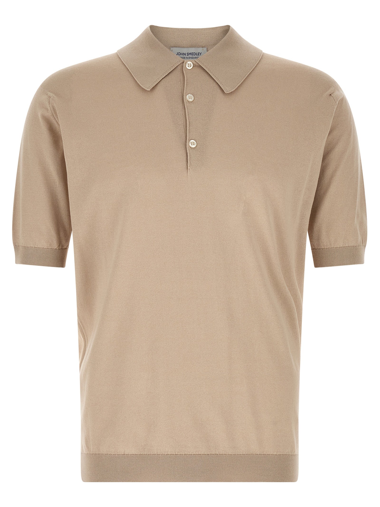 Isis Polo Shirt Beige Cotton