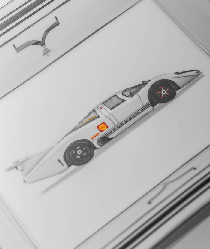 Sport Car Pocket Emptier White