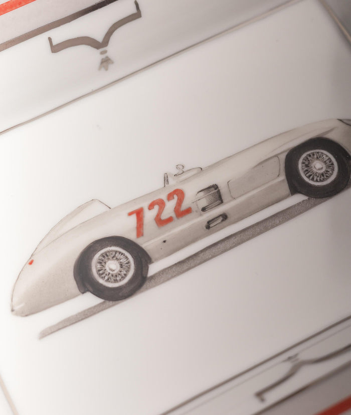 Pocket Emptier Vintage Sport Car Silver