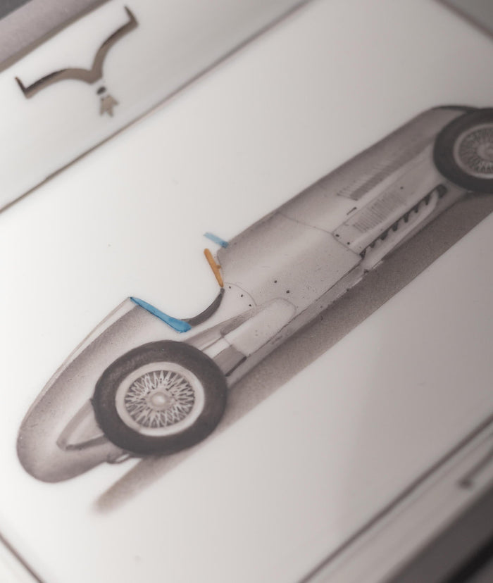 Pocket Emptier Vintage Sport Car Silver