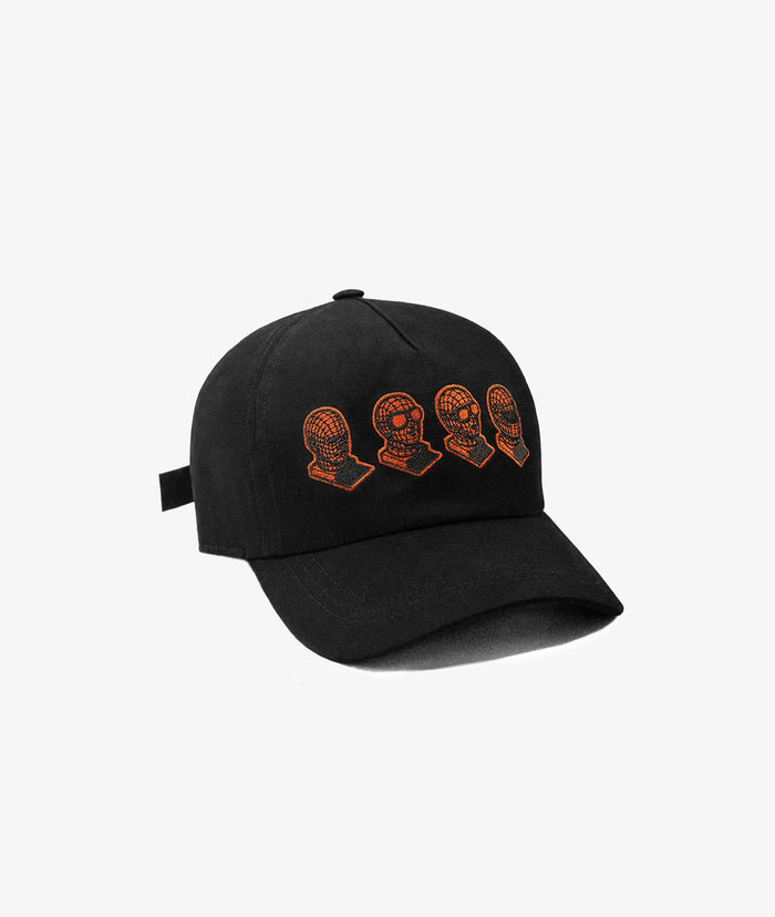Airflow Baseball Cap Black Hat