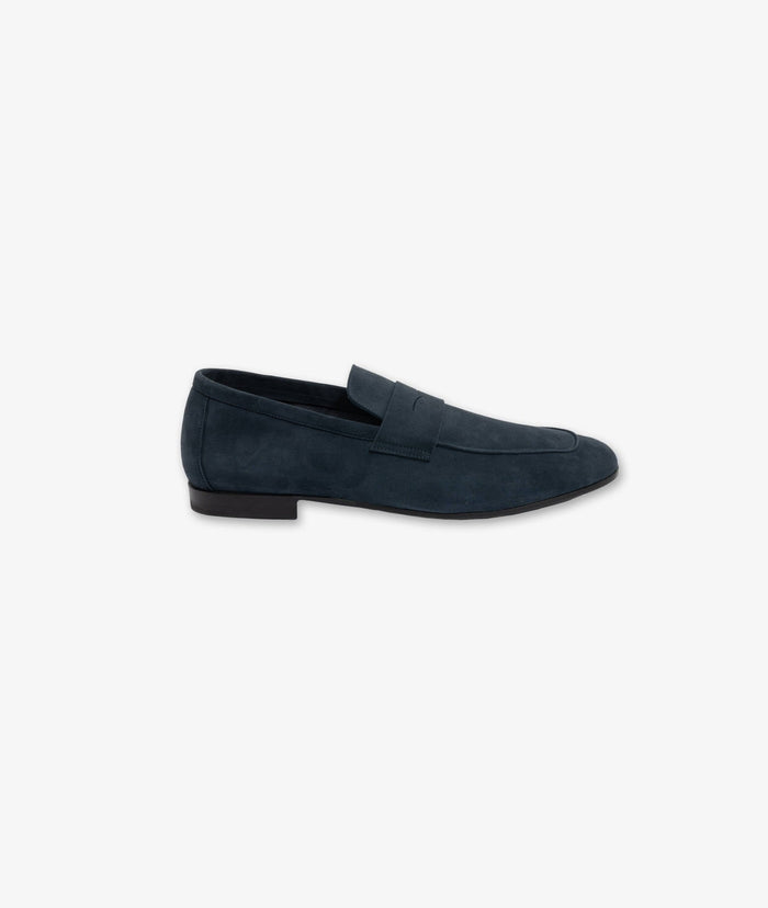 Calfskin Loafers Alexander Navy Loafer