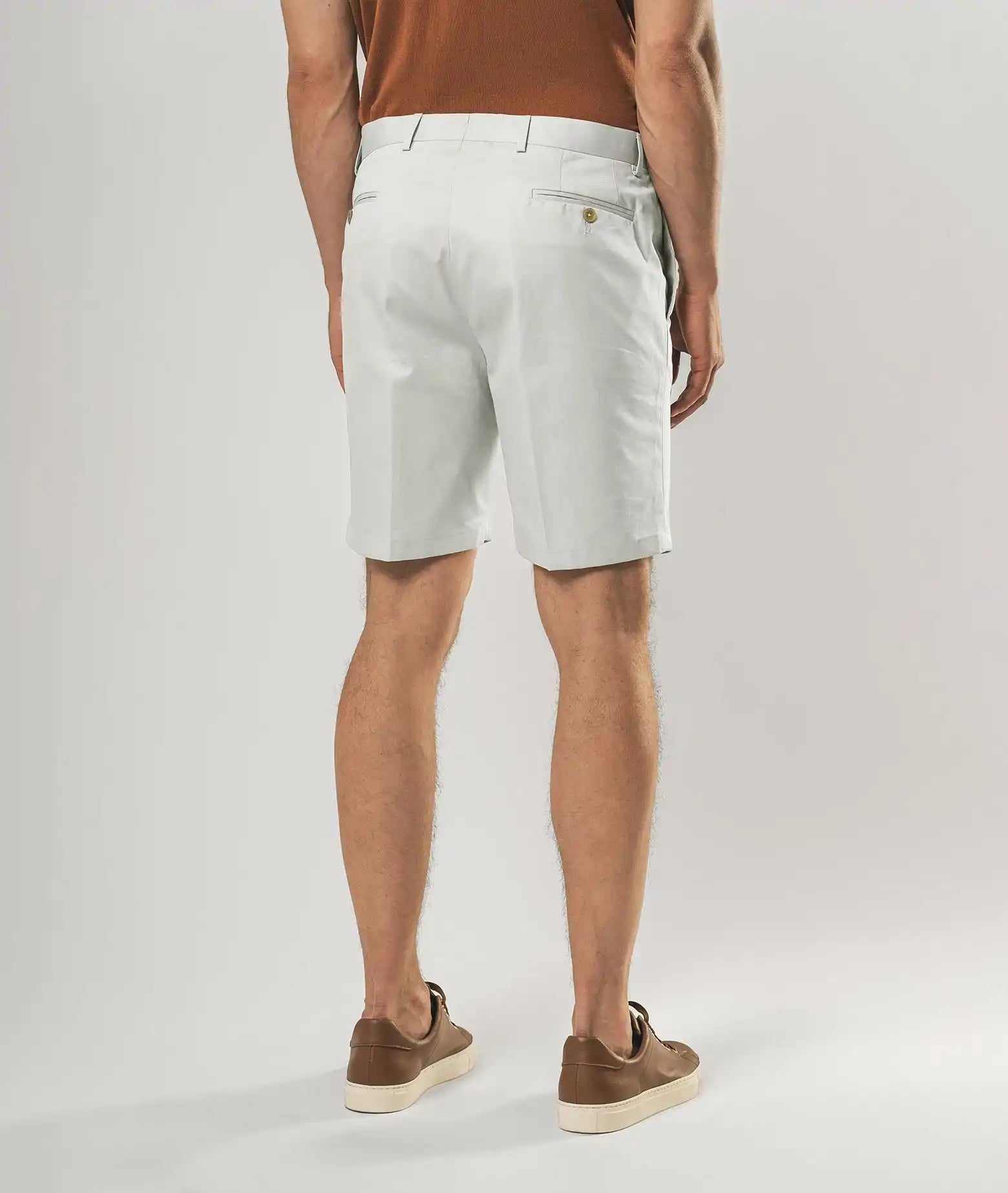 Cotton Shorts Amalfi White