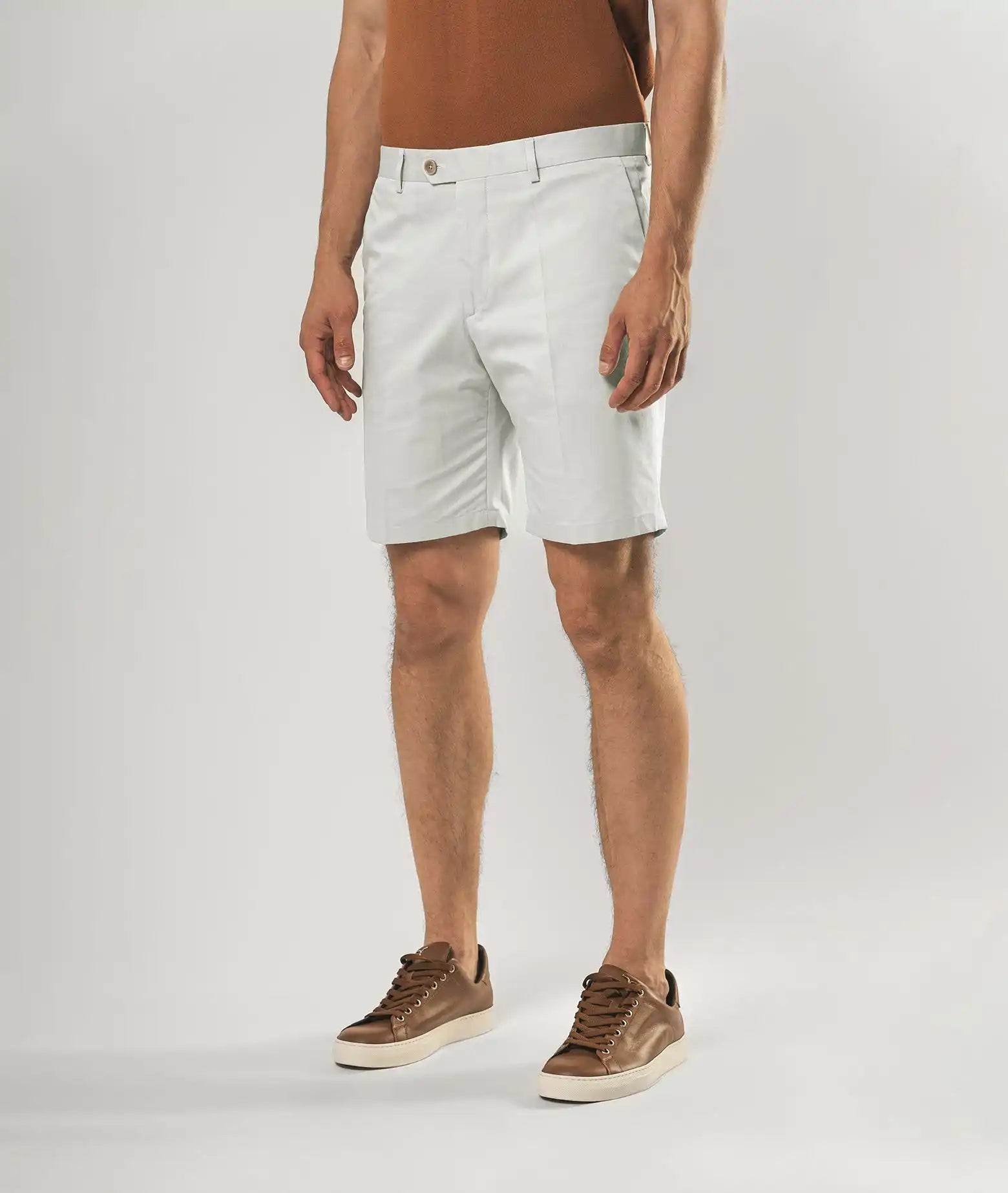 Cotton Shorts Amalfi White