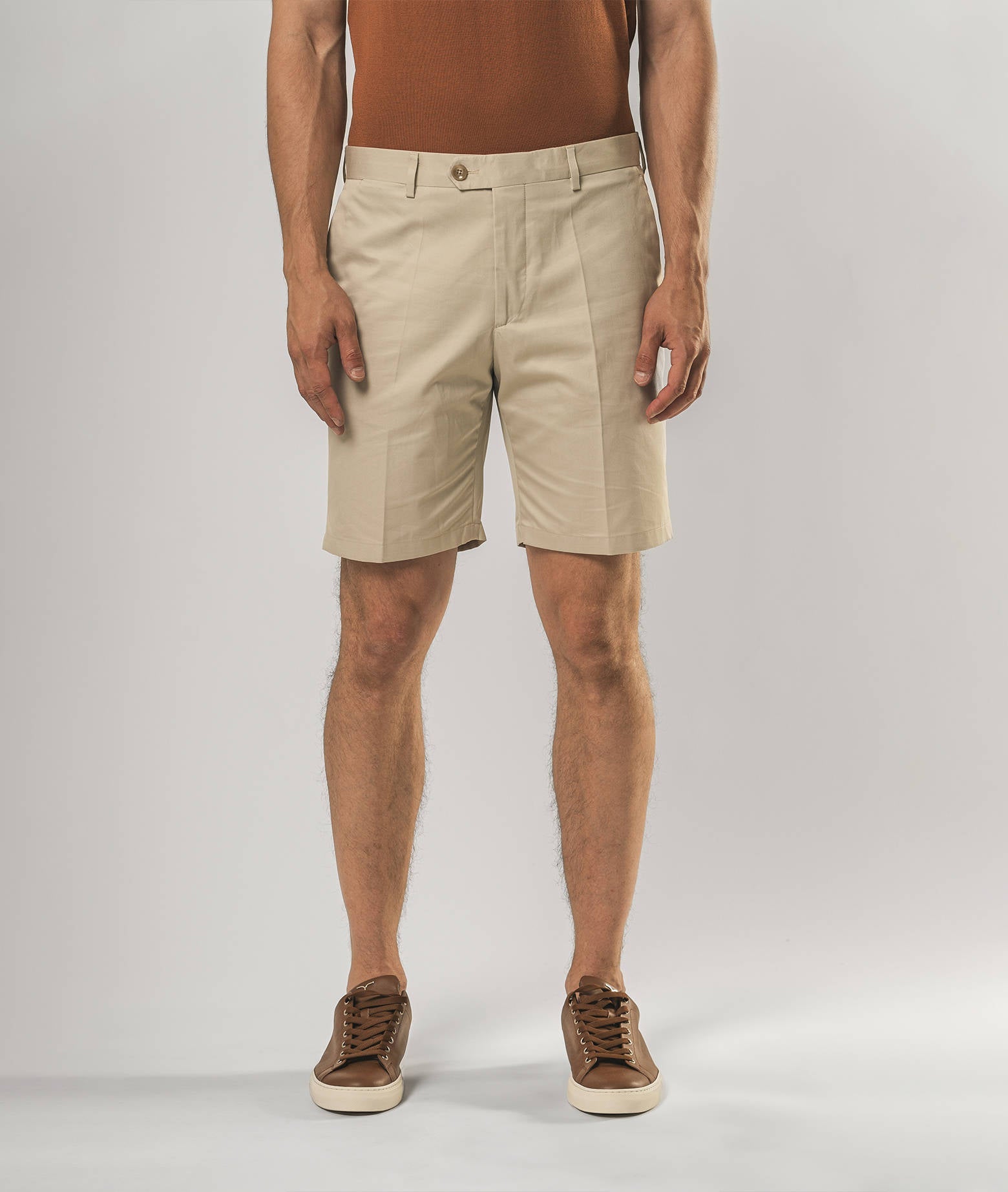Cotton Shorts Amalfi White
