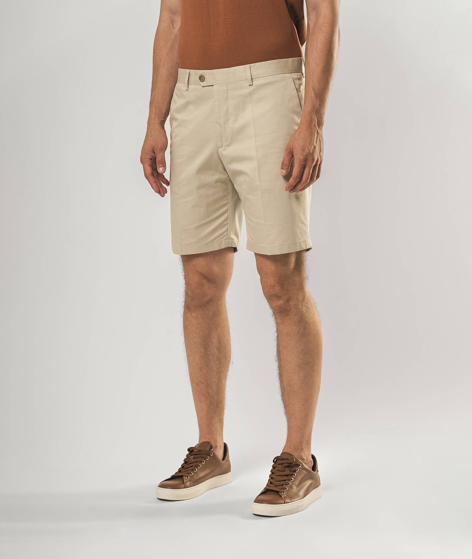 Cotton Shorts Amalfi White