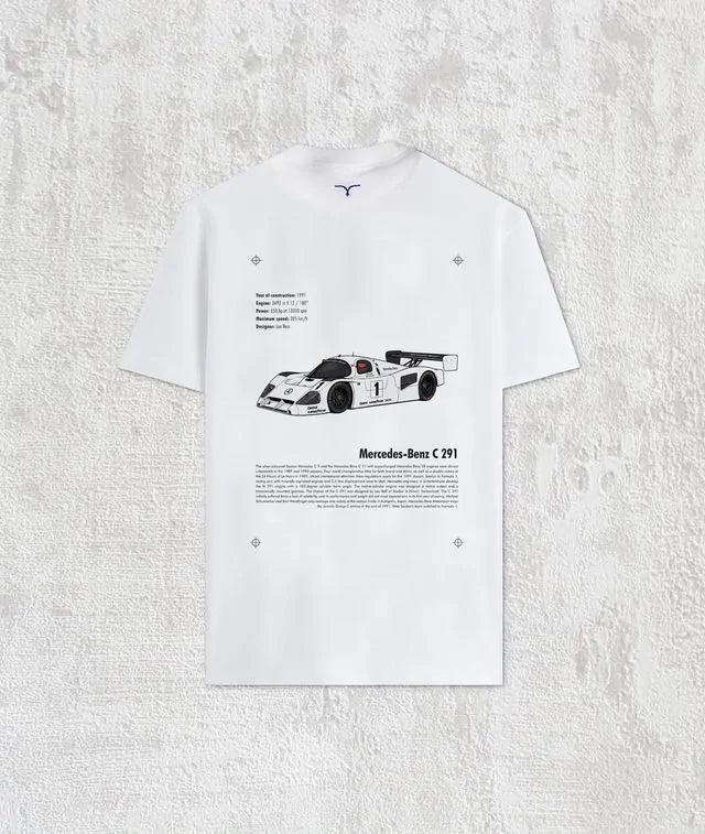 The Automotive Gallery - 27. Mercedes-Benz C 291 Group White