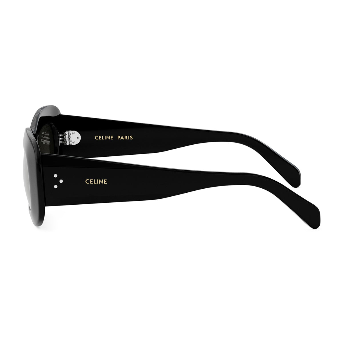 Celine CL40294I 3 Dots 01A Black Nero Acetate Occhiali Da Sole