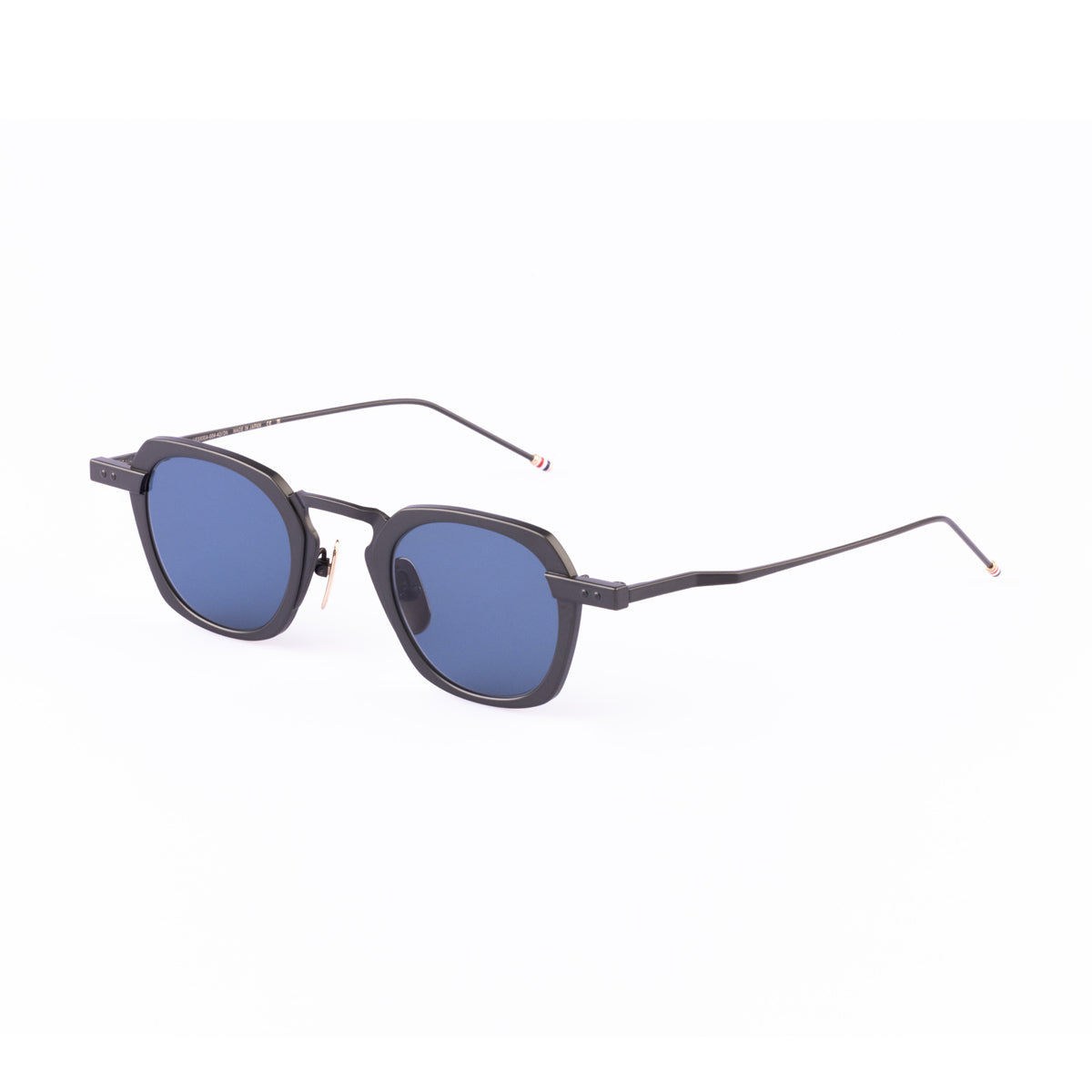 Thom Browne UES930A - G0001 004-42-3N Matte Dark Grey Grigio Acciaio Titanium Occhiali Da Vista