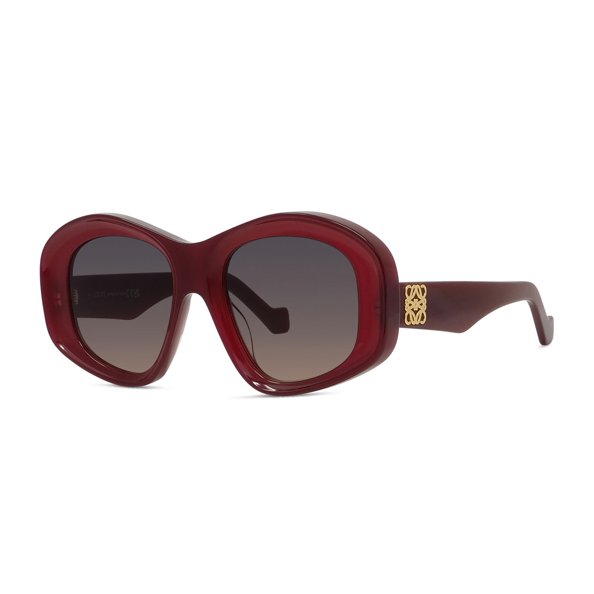 Loewe LW40181I Anagram 66Z Rosso Bordeaux Acetate Occhiali Da Vista