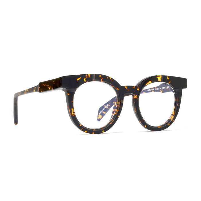 Siens CREATURE 125 002 Havana Scuro Marrone Acetate Occhiali Da Vista