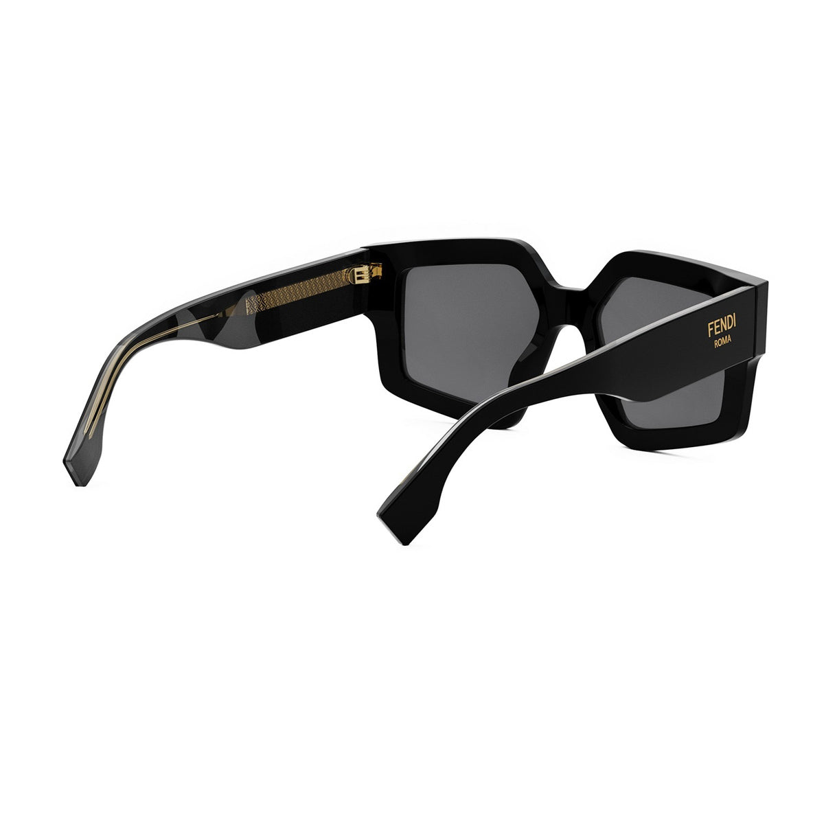 Fendi FE40162I Roma 01A Nero Acetate Occhiali Da Sole