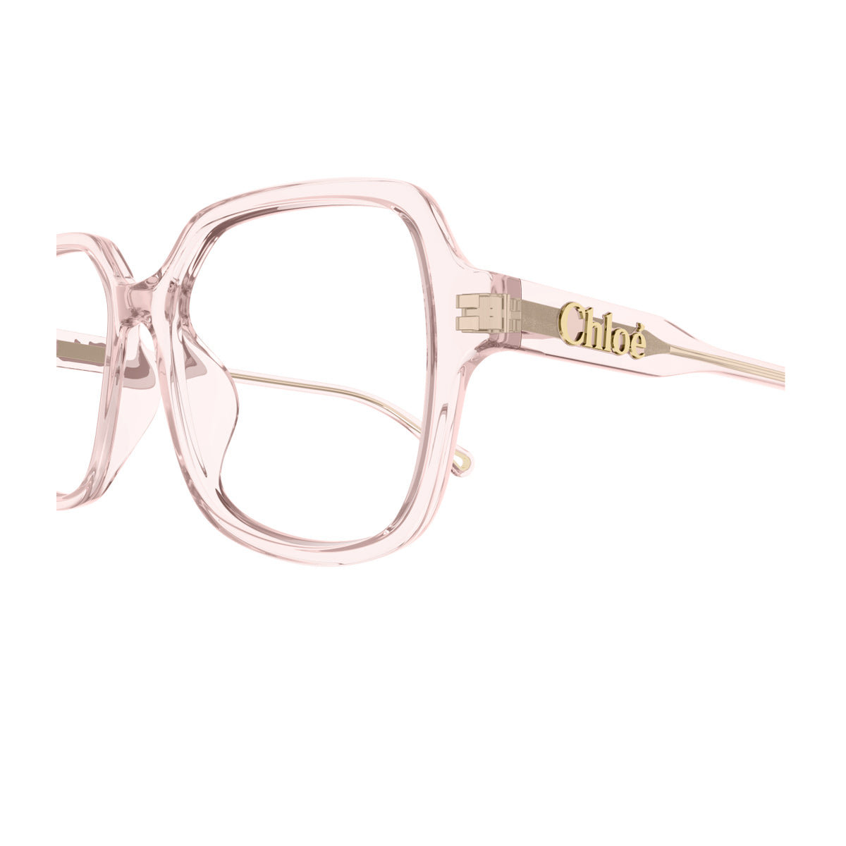 Chloé CH0277OA Linea 003 Pink Transparent Rosa Acetate Occhiali Da Vista