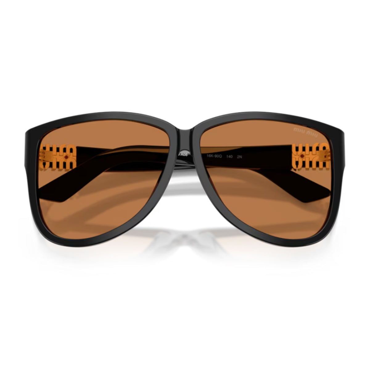 Miu 0MU A08S Ombre 16K90Q Nero Acetate Occhiali Da Sole