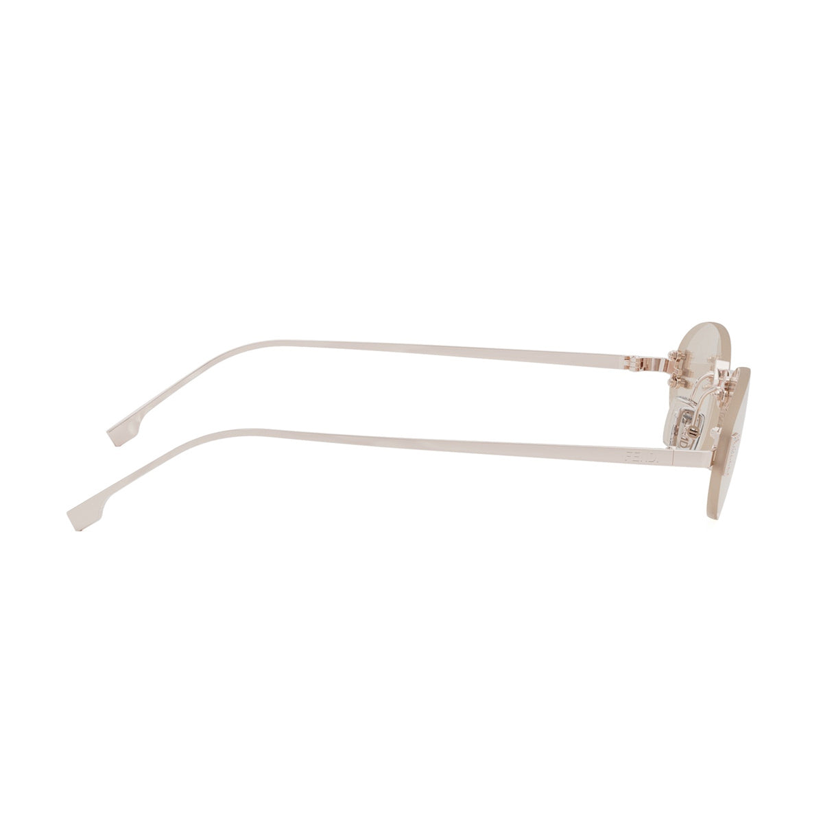 FE4075US 28Y Oro Rosa Fendi First Crystal Metal Occhiali Da Sole